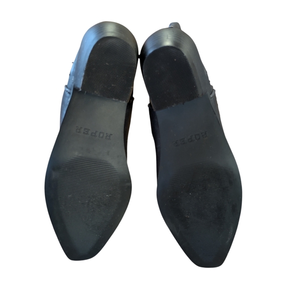 Roper Starlights Navy Studded Cowboy Boots Size 7 - Picture 7 of 13